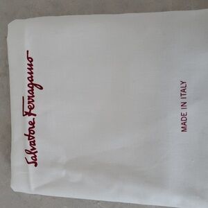 Salvatore Ferragamo Cotton Dust Bag